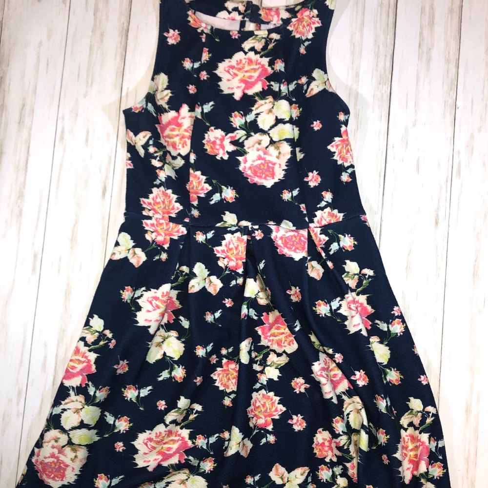 3/$20 Exhilaration Floral Mini Dress